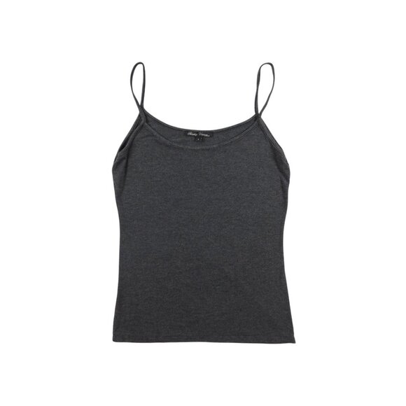 Rendez-Vous Paris Charcoal Gray Spaghetti-Strap Camisole Tank – Size 3 (M) - Picture 2 of 5